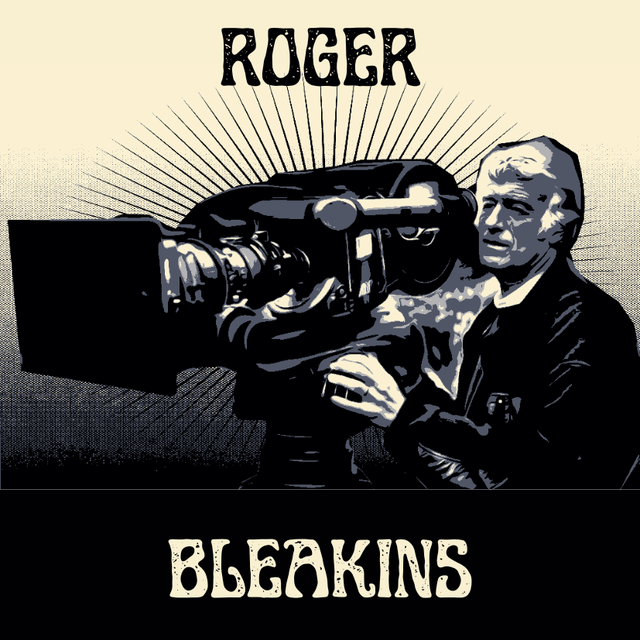 "BLEAKINS" - Roger Bleakins  7cmx7cm Velcro Patch - Black