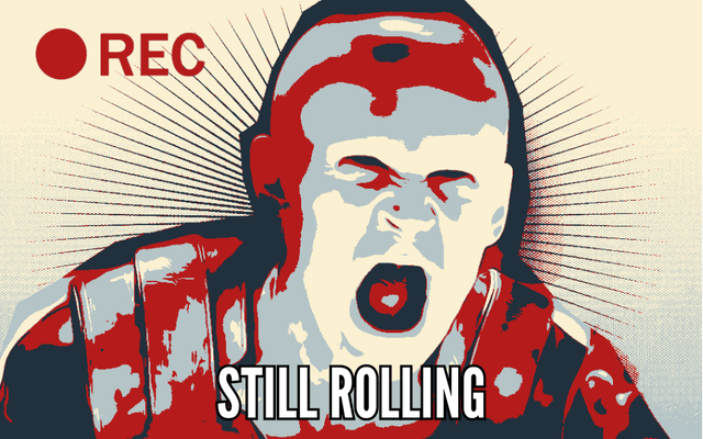 "STILL ROLLING" - Dune Scream 8cmx5cm Velcro Patch